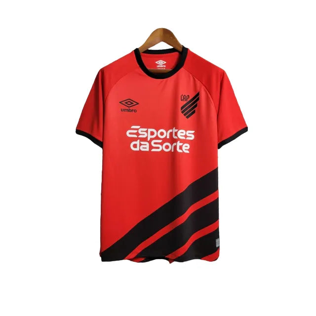 Camisa Athletico Paranaense I 23/24 - Torcedor Masculina - Vermelho - Manto Elegante