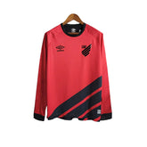 Camisa Manga Longa Athletico Paranaense I 23/24 - Torcedor Masculina - Vermelho - Manto Elegante