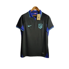 Camisa Atlético de Madrid II (Away) 22/23 - Torcedor Masculina - Preto - Manto Elegante