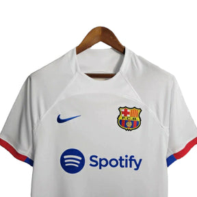 Camisa Barcelona II (Away) 23/24 - Torcedor Masculina - Branco - Manto Elegante