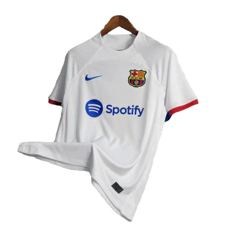 Camisa Barcelona II (Away) 23/24 - Torcedor Masculina - Branco - Manto Elegante