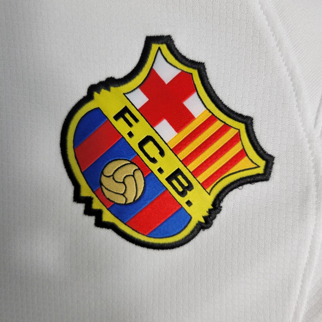 Camisa Barcelona II (Away) 23/24 - Torcedor Masculina - Branco - Manto Elegante