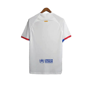 Camisa Barcelona II (Away) 23/24 - Torcedor Masculina - Branco - Manto Elegante