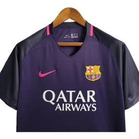 Camisa Retrô Barcelona II (Away) 16/17 - Torcedor Masculina - Roxo