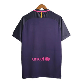 Camisa Retrô Barcelona II (Away) 16/17 - Torcedor Masculina - Roxo