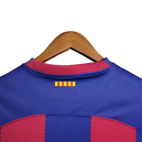 Camisa Barcelona I (Home) 23/24 - Torcedor Masculina - Vermelho e Azul - Manto Elegante