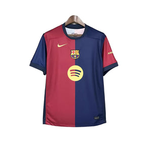 Camisa Barcelona I (Home) 24/25 - Torcedor Masculina - Vermelho e Azul