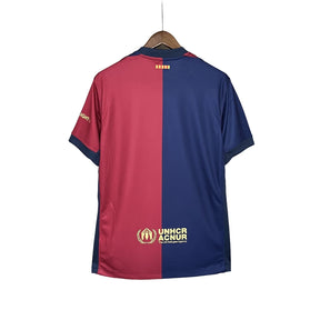 Camisa Barcelona I (Home) 24/25 - Torcedor Masculina - Vermelho e Azul