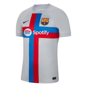 Camisa Barcelona III (Third) 22/23 - Torcedor Masculina - Branco - Manto Elegante