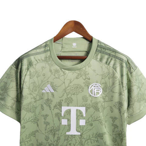 Camisa Bayern de Munique Edição Especial 23/24 - Torcedor Masculina - Verde - Manto Elegante