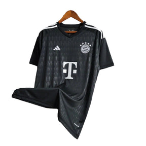 Camisa de Goleiro Bayern de Munique 23/24 - Torcedor Masculina - Preto - Manto Elegante