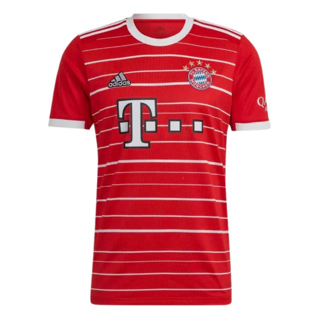 Camisa Bayern de Munique I (Home) 22/23 - Torcedor Masculina - Vermelho - Manto Elegante