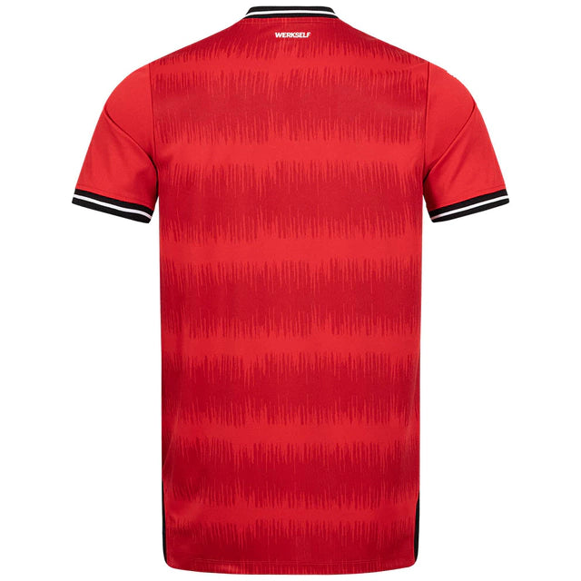 Camisa Bayer Leverkusen I (Home) 22/23 - Torcedor Masculina - Vermelho - Manto Elegante