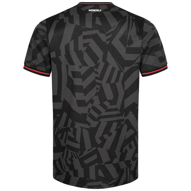 Camisa Bayer Leverkusen III (Third) 22/23 - Torcedor Masculina - Preto - Manto Elegante