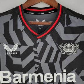 Camisa Bayer Leverkusen III (Third) 22/23 - Torcedor Masculina - Preto - Manto Elegante