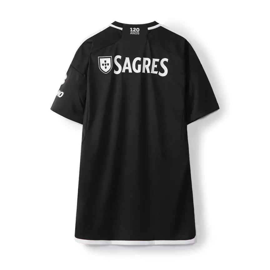 Camisa Benfica II (Away) 23/24 - Torcedor Masculina - Preto - Manto Elegante