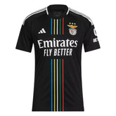 Camisa Benfica II (Away) 23/24 - Torcedor Masculina - Preto - Manto Elegante