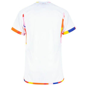 Camisa Seleção da Bélgica II (Away) 2022 - Torcedor Masculina - Branco - Manto Elegante