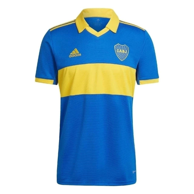 Camisa Boca Juniors I (Home) 22/23 - Torcedor Masculina - Azul e Amarelo - Manto Elegante