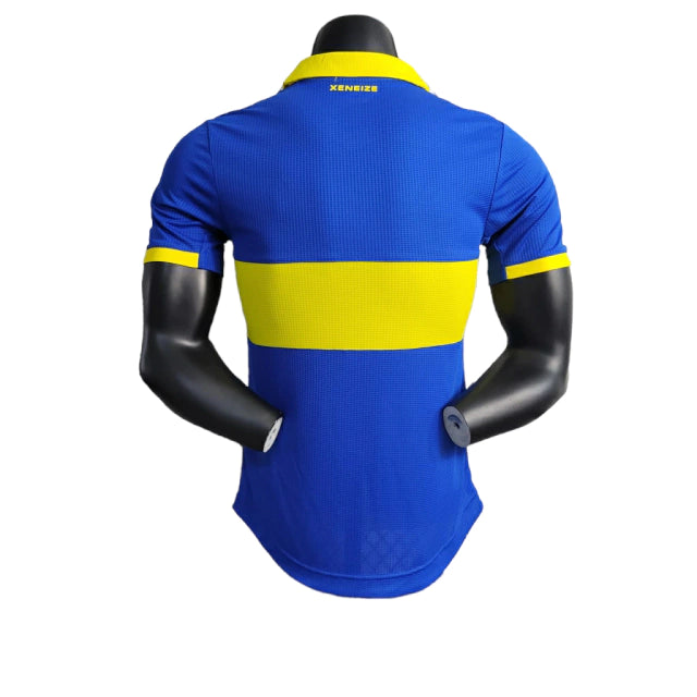 Camisa Boca Juniors I (Home) 23/24 - Jogador Masculina - Azul e Amarelo