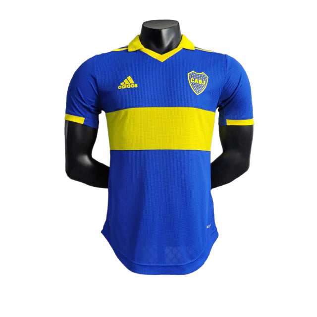 Camisa Boca Juniors I (Home) 23/24 - Jogador Masculina - Azul e Amarelo