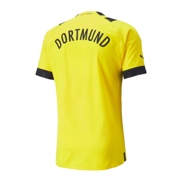 Camisa Borussia Dortmund I (Home) 22/23 - Torcedor Masculina - Amarelo e Preto - Manto Elegante