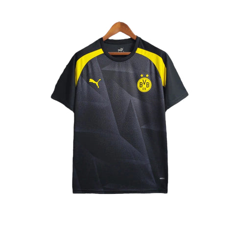 Camisa de Treino Borussia Dortmund 23/24 - Torcedor Masculina - Preto - Manto Elegante