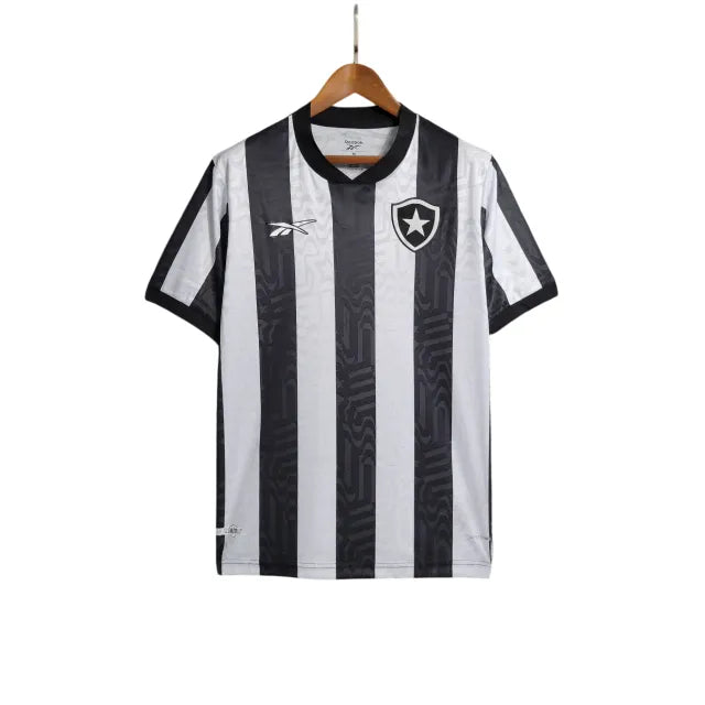 Camisa Botafogo I 23/24 - Torcedor Masculina - Preto e Branco