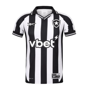 Camisa Botafogo I 25/26 - Torcedor Masculina - Preto e Branco