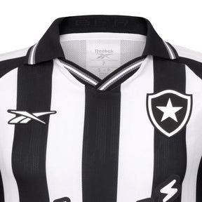 Camisa Botafogo I 25/26 - Torcedor Masculina - Preto e Branco