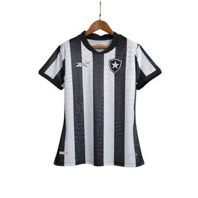 Camisa Botafogo I 23/24 - Torcedor Feminina - Preto e Branco