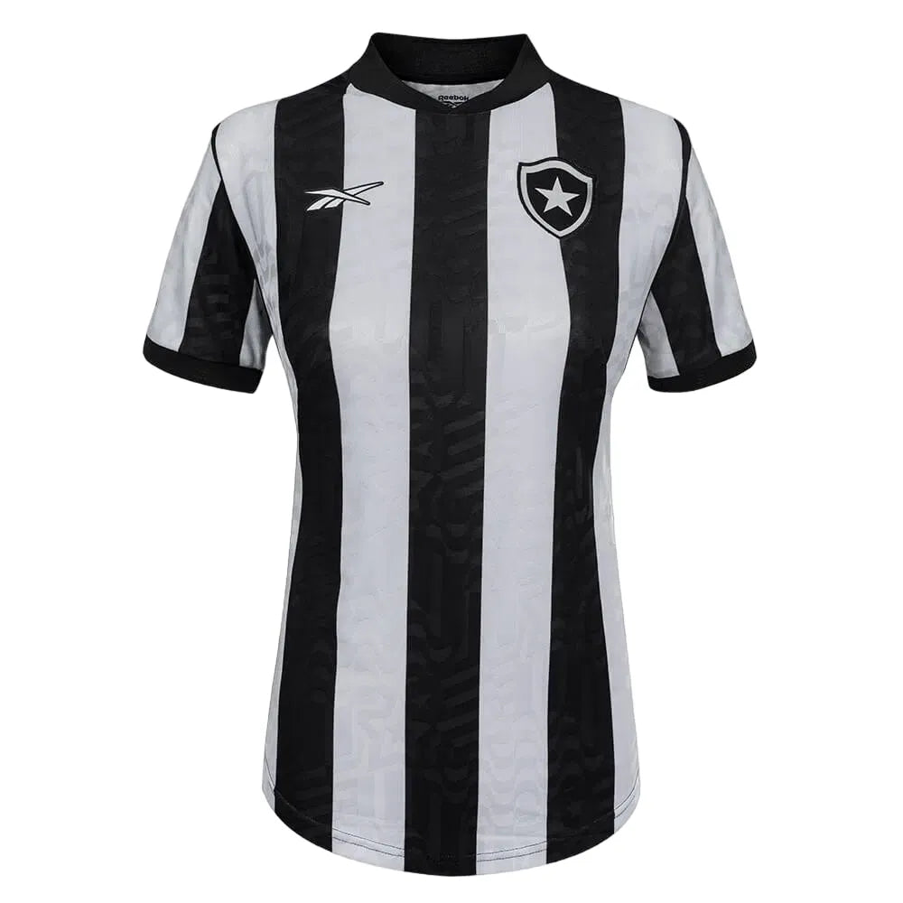 Botafogo Home Shirt 23/24 - Women's Fan - Black and White 