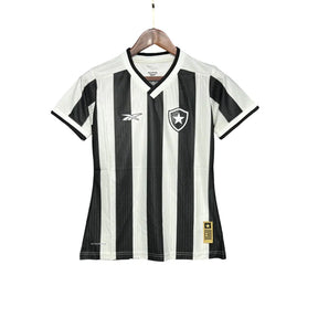 Camisa Botafogo I 24/25 - Torcedor Feminina - Preto e Branco