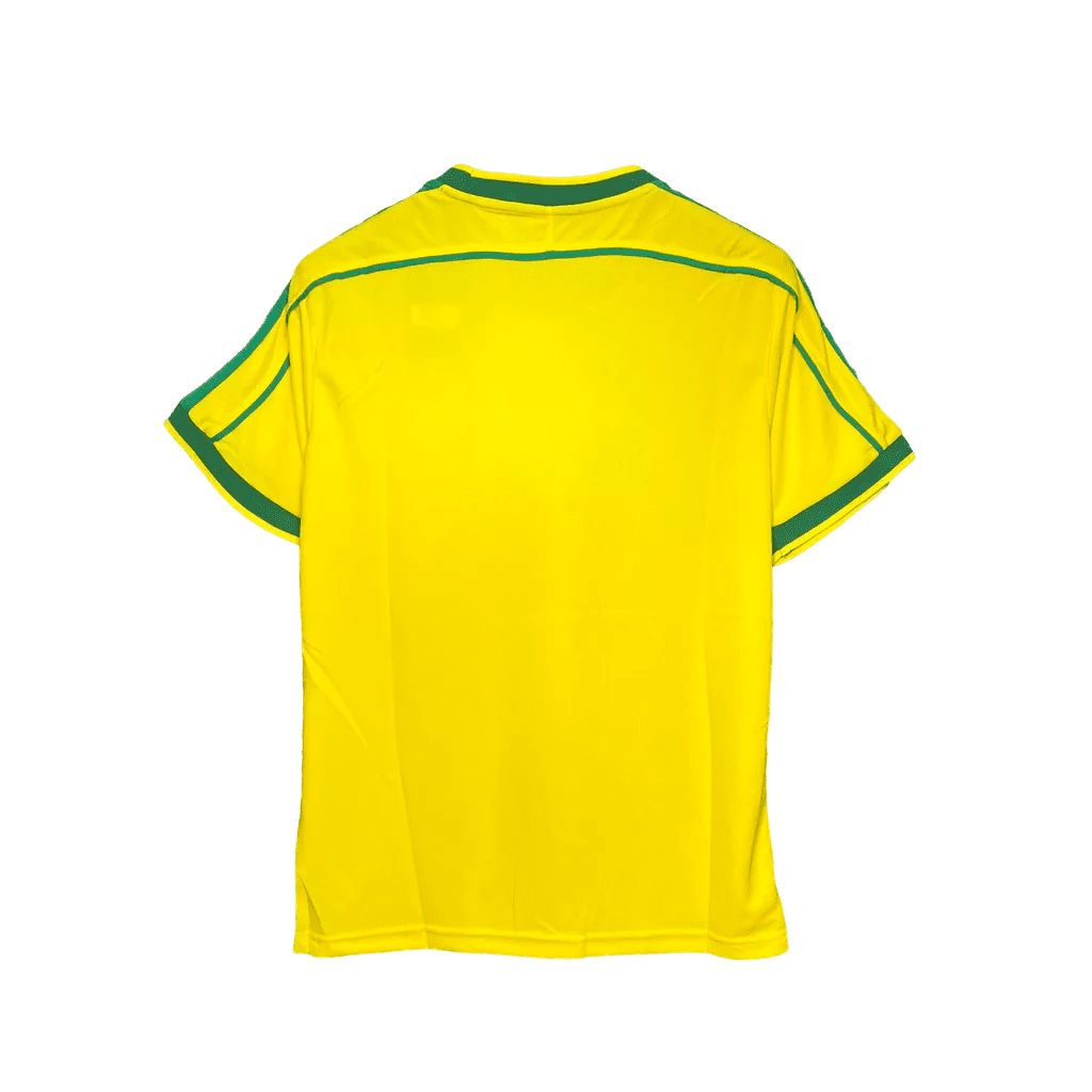 Camisa Retrô do Brasil I 1998 - Torcedor Masculina - Amarelo