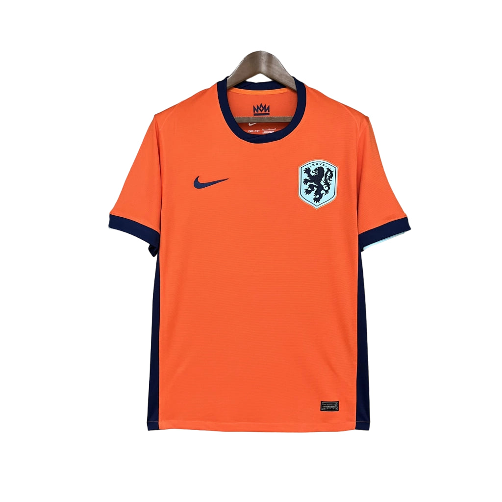 Camisa Seleção da Holanda I (Home) 24/25 - Torcedor Masculina - Laranja