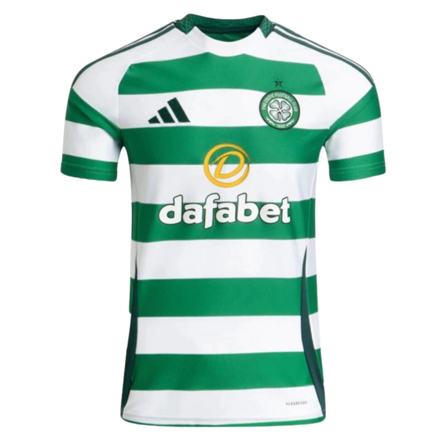 Camisa Celtic I (Home) 24/25 - Torcedor Masculina - Branco e Verde