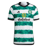 Camisa Celtic I (Home) 23/24 - Torcedor Masculina - Branco e Verde - Manto Elegante