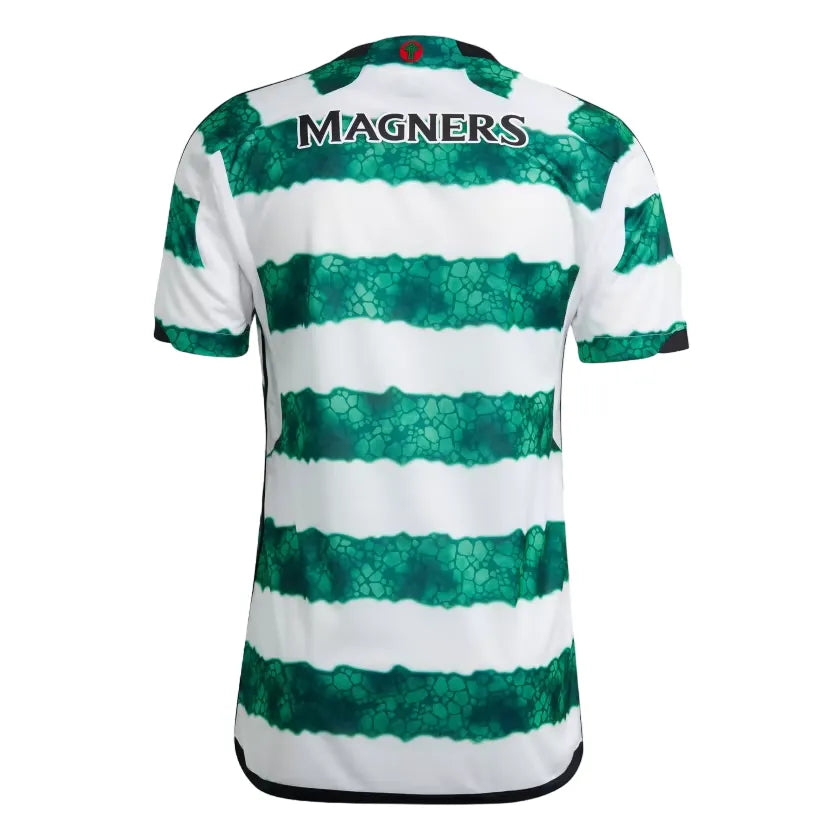 Camisa Celtic I (Home) 23/24 - Torcedor Masculina - Branco e Verde - Manto Elegante