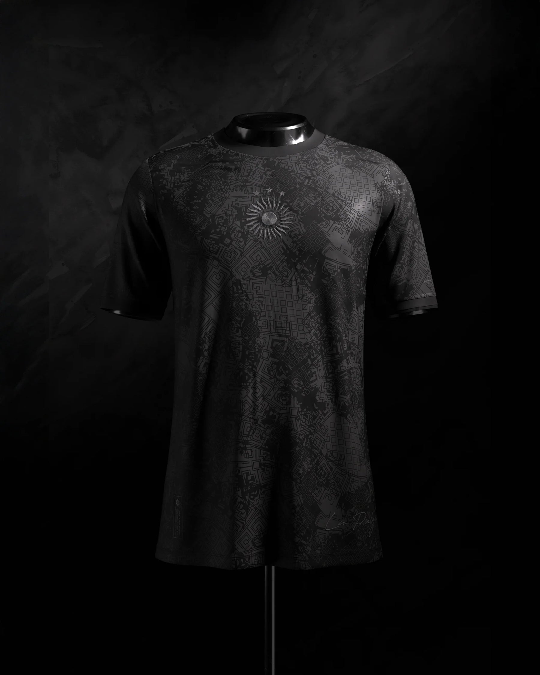 Camisa "La Pulga" Messi 10 24/25 - Torcedor Masculina - BLACKOUT