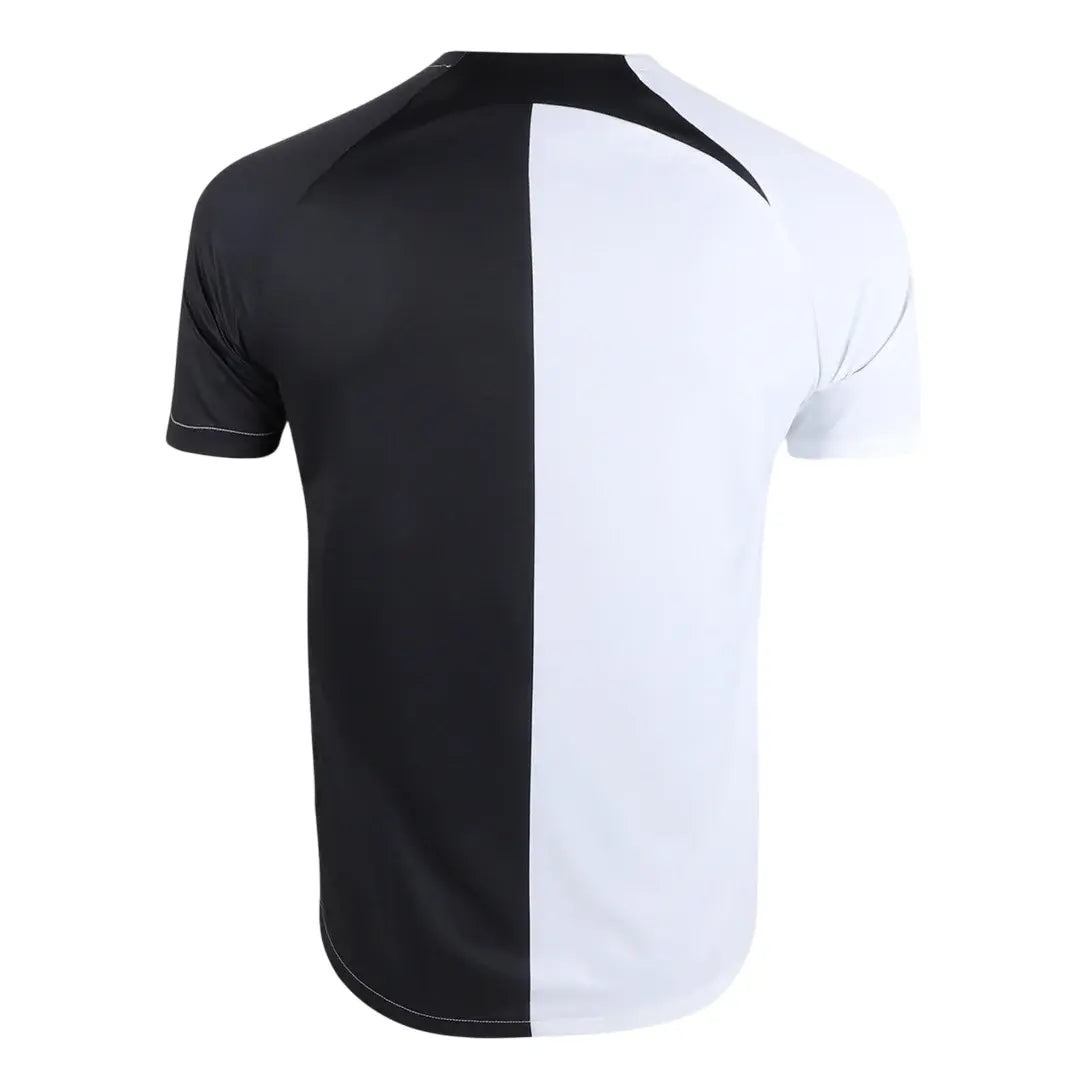 Camisa Corinthians Pré Jogo 22/23 - Torcedor Masculina - Preto e Branco