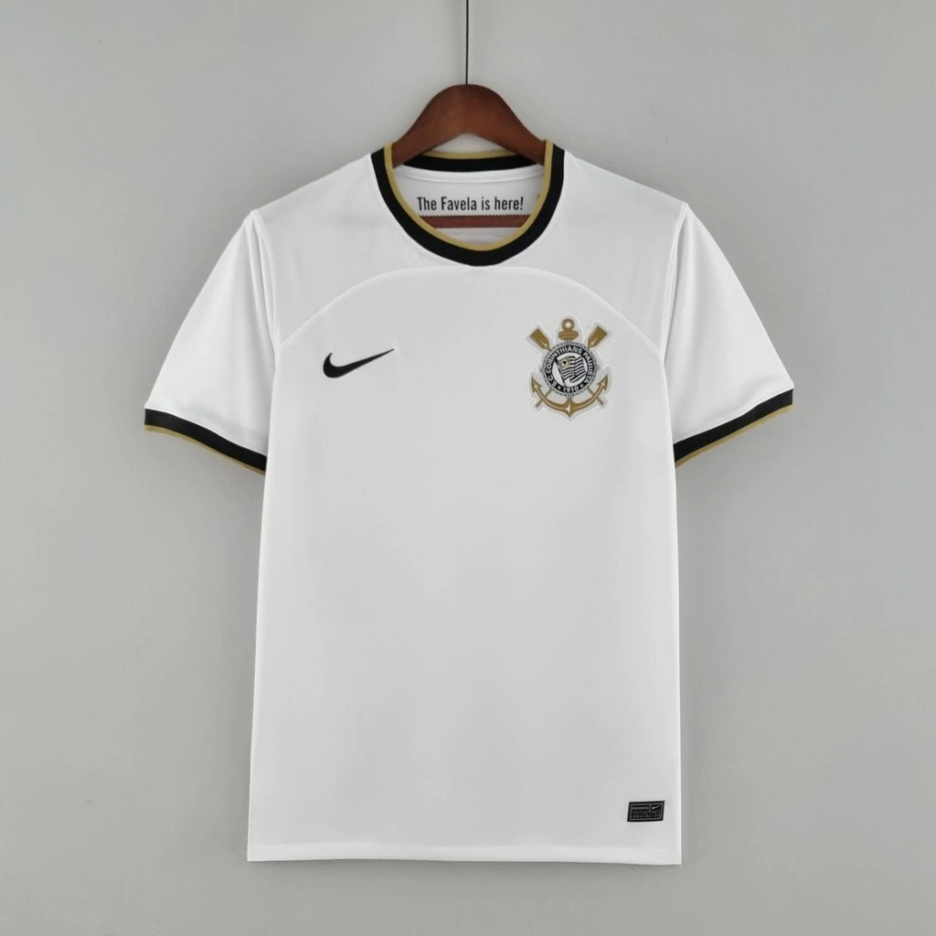 Camisa Corinthians I 22/23 - Torcedor Masculina - Branco