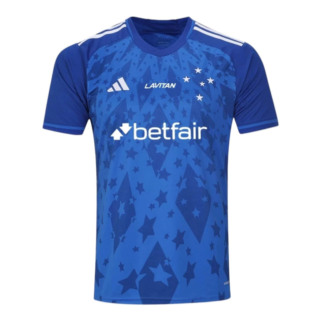 Camisa Cruzeiro I 24/25 - Torcedor Masculina - Azul