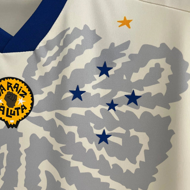Cruzeiro Black Awareness Shirt 23/24 - Men's Fan - Beige