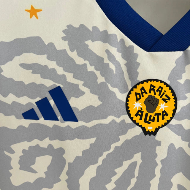 Cruzeiro Black Awareness Shirt 23/24 - Men's Fan - Beige