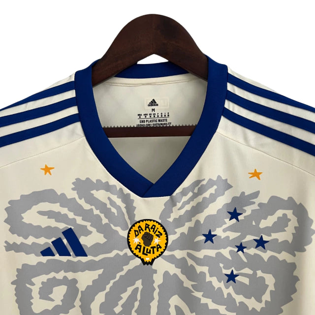 Cruzeiro Black Awareness Shirt 23/24 - Men's Fan - Beige