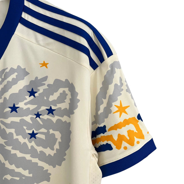 Cruzeiro Black Awareness Shirt 23/24 - Men's Fan - Beige