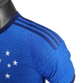 Camisa Cruzeiro I 23/24 - Jogador Masculina - Azul