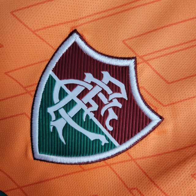 Camisa de Goleiro Fluminense 22/23 - Torcedor Masculina - Laranja - Manto Elegante