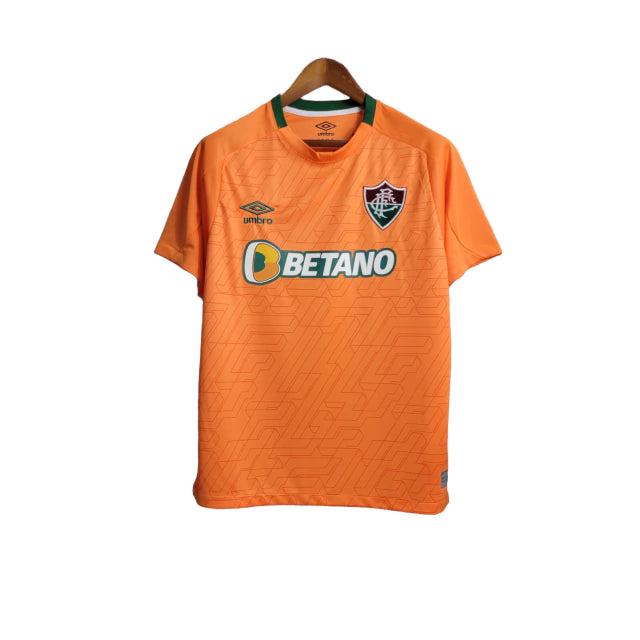 Camisa de Goleiro Fluminense 22/23 - Torcedor Masculina - Laranja - Manto Elegante