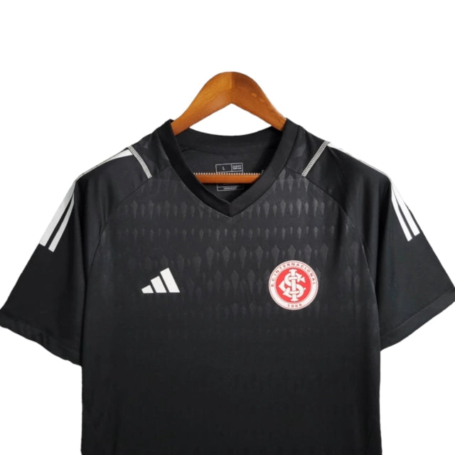 Camisa de Goleiro Internacional 23/24 - Torcedor Masculina - Preto - Manto Elegante